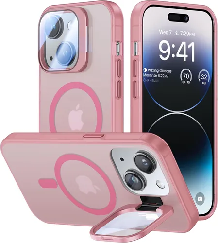 Vista 26 de VOFATA [Protección Completa Mejorada de la Cámara] para Funda iPhone Air con Cubierta de Cámara con Soporte [Compatible con MagSafe][Protección