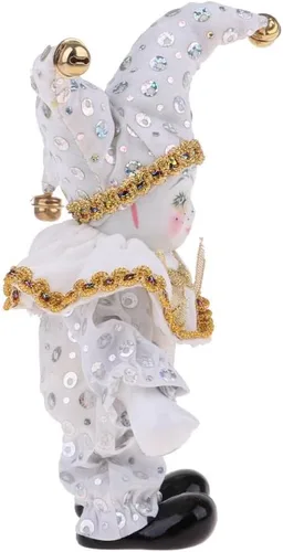 Vista 2 de SM SunniMix 8 pulgadas preciosas muñecas de porcelana italianas modelo muñeca de pie decoración de escritorio coleccionables blanco