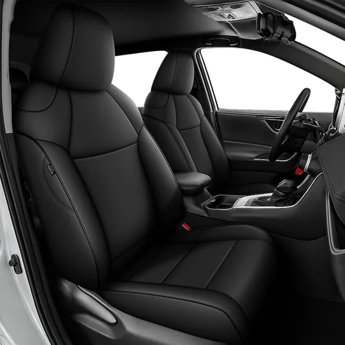 Vista 42 de Seat Covers for Mazda 3 2014 2015 2016 2017 2018 Custom Fit,Faux Leather Waterproof AirbagCompatible Car Seat Cover Full Set Black