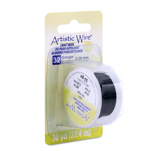 Vista 49 de Artistic Wire, alambre para manualidades de calibre 18, resistente a las manchas, color cobre envejecido en color latón antiguo, 4 yardas