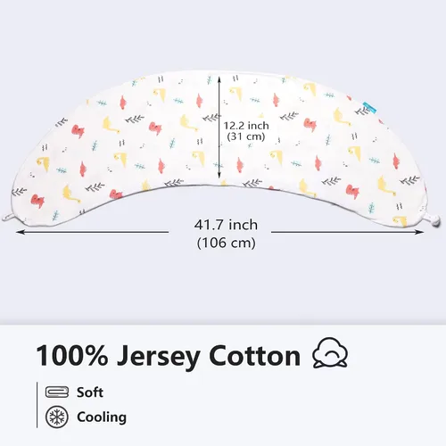 Vista 2 de Funda de almohada de repuesto para BYRIVER Body Pilloe (Baby Dino)