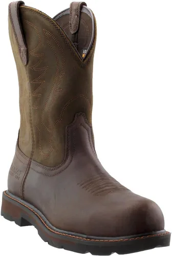 Vista 2 de ARIAT Groundbreaker 10014241 - Botas de trabajo sin cierre para hombre