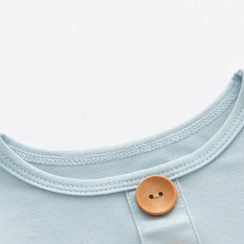 Vista 4 de Conjunto de gorro para bebés recién nacidos, de viscosa suave de bambú, con ropa de bebé, 24 meses