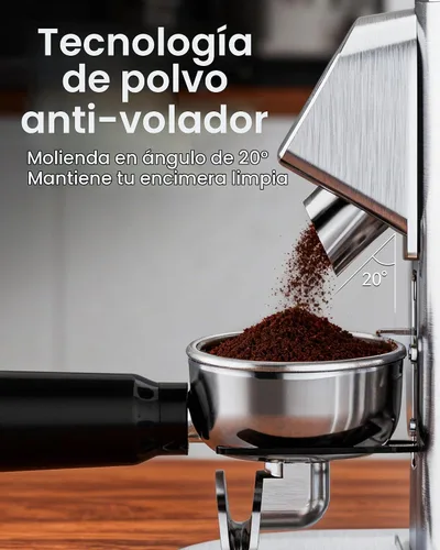 Vista 6 de Molinillo de café cónico, molinillo de café eléctrico