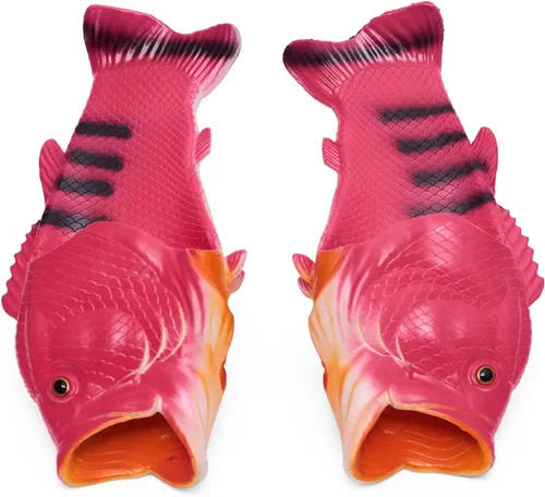 Vista 3 de Coddies - Sandalias con forma de pescado, las sandalias originales con forma de pescado,regalo divertido para Navidad, sandalias unisex, ideales