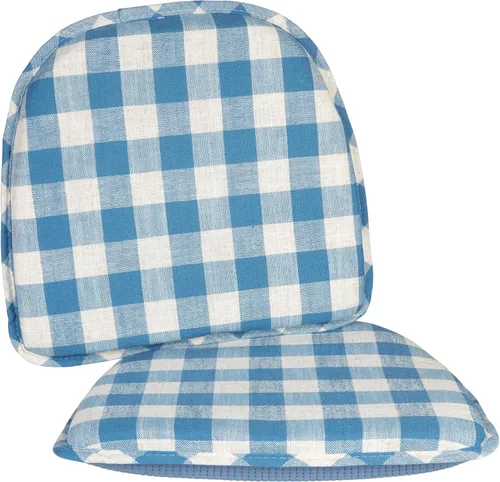 Vista 68 de Klear Vu Raindrop The Gripper - Cojines antideslizantes para silla, suaves y cómodos, almohadillas para asiento, almohadón para cocina, comedor u