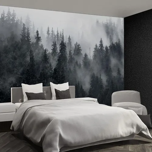 Vista 106 de Papel tapiz espacial 3D para dormitorio, murales de pared extra grandes para sala de estar, 151 x 105 pulgadas (no se puede despegar ni pegar)