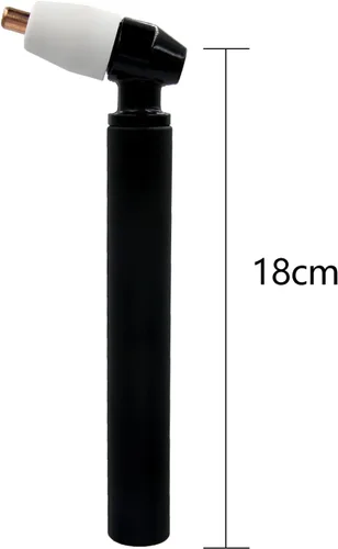 Vista 2 de Cuerpo de la cabeza de la antorcha del corte del plasma del aire PT31, manija negra Alta frecuencia, corriente nominal 40Amp