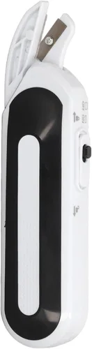 Vista 3 de Tijeras eléctricas inalámbricas para manualidades, mini tijeras eléctricas portátiles, 2 fuentes de alimentación, tijeras eléctricas de mano