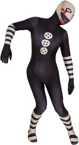 Vista 4 de aijina Disfraz de Freddy de Five Nights, disfraz de personaje de Fnaf para adultos y niños, disfraz de cosplay para Halloween