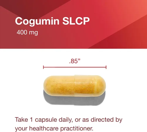 Vista 7 de PROTOCOL FOR LIFE BALANCE Cogumin SLCP 400mg Curcumina, Cerebro, 50