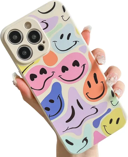Vista 24 de Bonita funda divertida para teléfono compatible con iPhone 11, fundas femeninas de silicona líquida, goma de gel suave de dibujos animados, forro