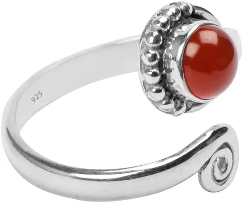 Vista 28 de Anillo de dedo del pie de piedra preciosa de plata de ley 925, joyería para el cuerpo, anillo de dedo del pie de la mano de la mano de la piedra