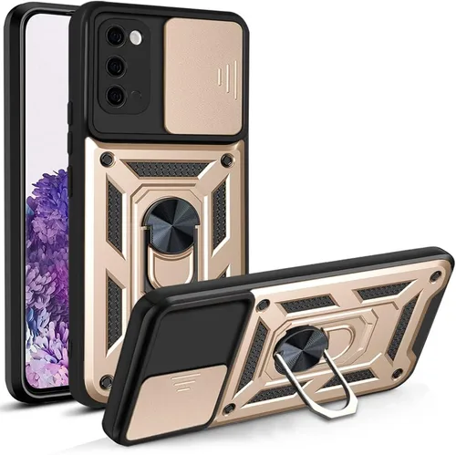 Vista 30 de Compatible con Tecno Pova Neo 2 Bracket Shell, con cubierta deslizante para lente de cámara compatible con Tecno Pova Neo 2 LG6n Case Negro