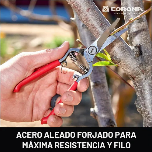 Vista 7 de Corona FS-4350 - Tijeras de adelgazamiento acolchadas con agarre antideslizante, acero