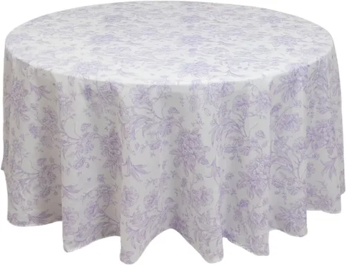 Vista 139 de Efavormart - Mantel rectangular, 60 x 102 pulgadas, resistente a las manchas y a las arrugas, lavable, mantel decorativo oblongo de tela de Amatista