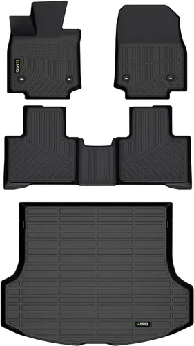 Vista 27 de Alfombrilla de maletero para todo tipo de clima para Mazda CX-30 2020-2025 2026, accesorios de maletero de auto de ajuste personalizado - Negro