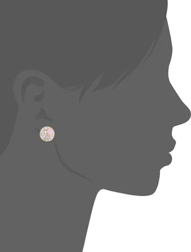 Vista 2 de Betsey Johnson Crystal Stud Earrings