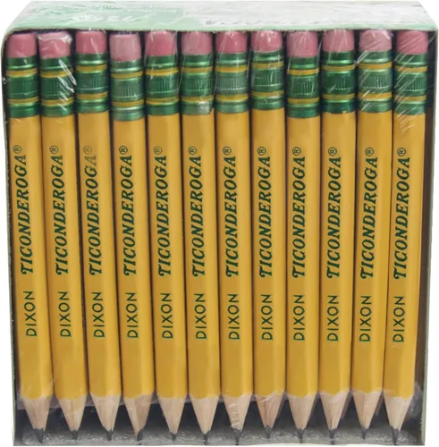 Vista 6 de Ticonderoga My First Tri-Write - Lápices de madera (36 unidades) Lápices de madera de golf (72 unidades)