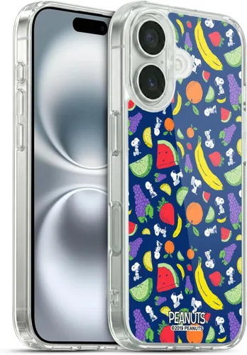 Vista 148 de Head Case Designs Funda de gel suave con licencia oficial de Peanuts Charlie y Snoopy Naturally Sweet compatible con Apple iPhone 7 Plus/iPhone 8