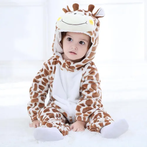 Vista 6 de JBEELATE Disfraz de animal de Halloween para niños pequeños, sin mangas, con capucha, unisex, para cosplay