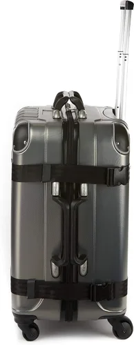 Vista 6 de VinGardeValise Maleta de viaje para vino, hasta 12 botellas (plata) con placa de identificación personalizada para equipaje