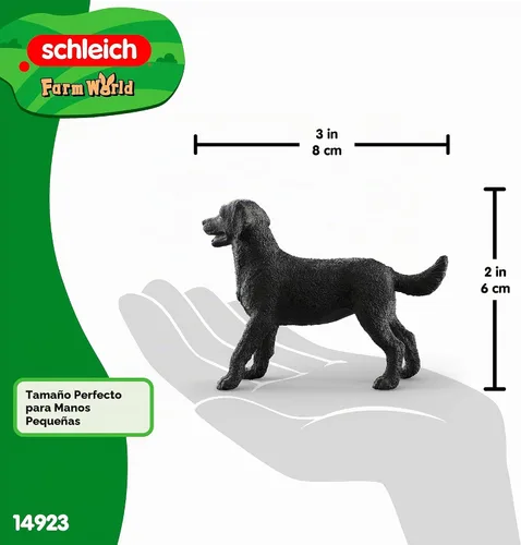 Vista 4 de Schleich Negro Labrador Retriever Mujer 14923