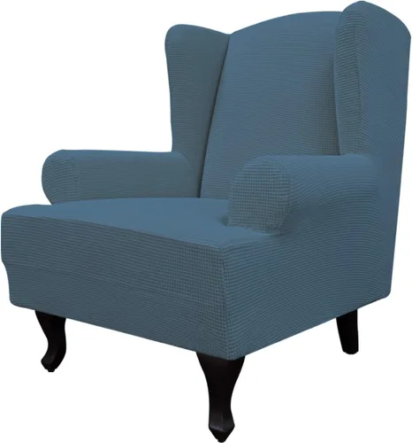 Vista 43 de Easy-Going Funda elástica para sofá de 1 pieza, protector de muebles, suave con parte inferior elástica, poliéster, elastano, tela jacquard a