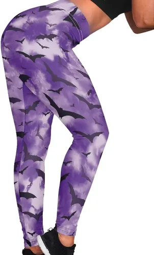 Vista 4 de Salabomia Leggings de cintura alta para mujer, pantalones de yoga para entrenamiento, leggings suaves para levantar glúteos, tallas XS-3XL