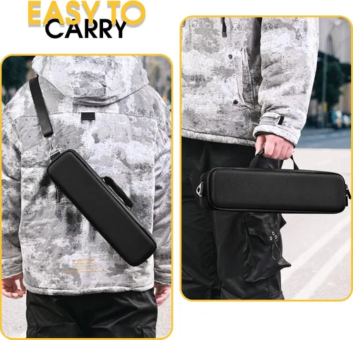 Vista 6 de ProCase - Estuche de almacenamiento para tarjetas coleccionables con 5 divisores Durable Travel Box for Playing Card Games, Stores 1200 Cards