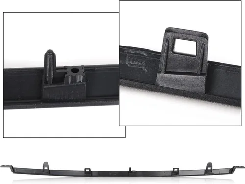 Vista 8 de G-PLUS Parrilla delantera cromada compatible con moldura de rejilla inferior para Toyota Camry SE XSE 2021 2022 Reemplazo para 5312206130 TO1044127