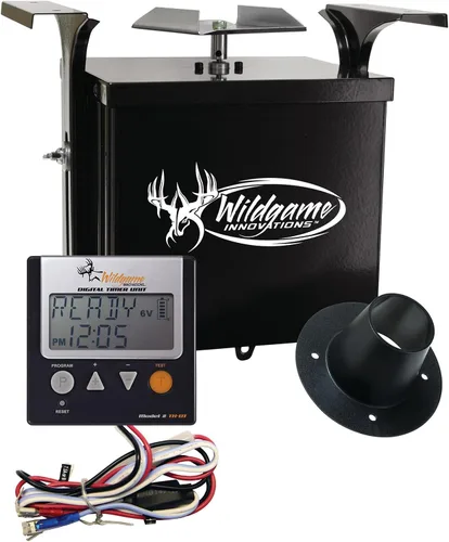 Vista 7 de WILDGAME INNOVATIONS Trophy Hunter - Kit de alimentador digital de 12 V, resistente a la intemperie, duradero, fácil de usar, unidad de control