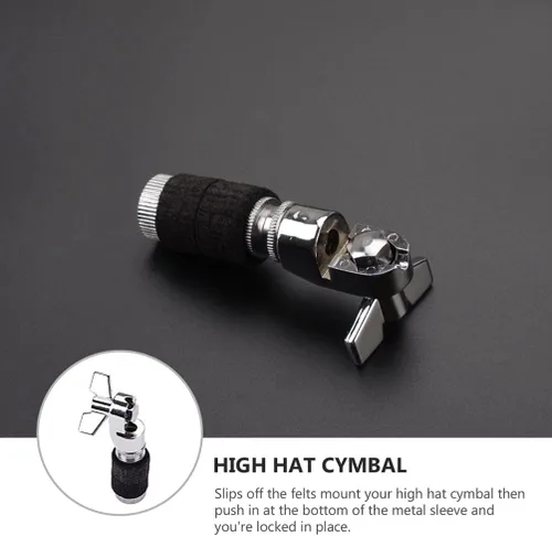 Vista 5 de ARTIBETTER Hi- Hat embrague de liberación rápida Hi Hat Clutch Quick Set Platillo Tambor Percusión Instrumento Piezas Accesorios