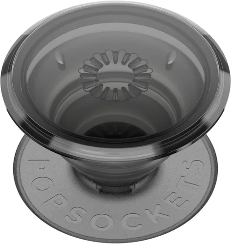 Vista 10 de Agarre para teléfono PopSockets con soporte expansible, agarre adhesivo - aluminio negro