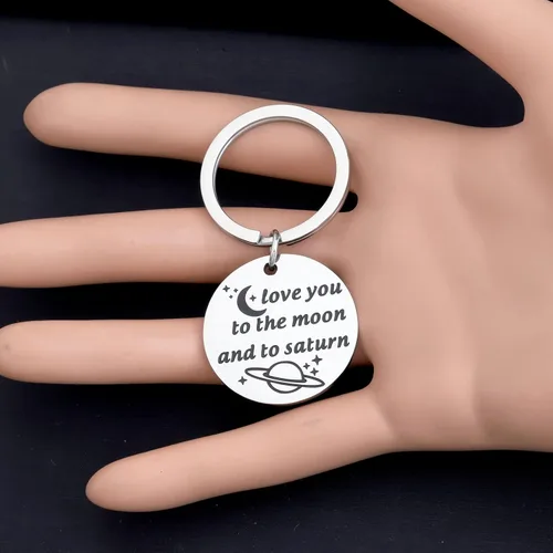 Vista 5 de OKEYCH Llavero de regalo de música para fans de cantante regalo de Taylor para novia mamá amiga canción de regalo