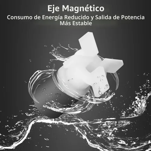 Vista 5 de Bomba de repuesto ultrasilenciosa para fuentes de agua de acero inoxidable para gatos, motor SMA-800, segura y fácil de limpiar con bajo voltaje DC
