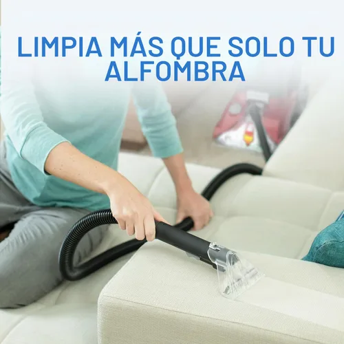 Vista 6 de Hoover Power Scrub Deluxe - Máquina limpiadora de alfombras con solución de limpieza de alfombras Paws & Claws (64 onzas), FH50150, AH30925