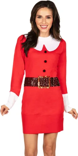 Vista 47 de Vestido tipo suéter con guirnalda Gaudy para mujer
