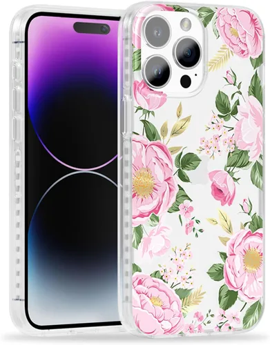Vista 31 de SCORPIFY Funda para iPhone 15 Pro [Compatible con MagSafe] con Diseño de Estampado de Leopardo Guepardo Negro Mate, Linda Funda Magnética