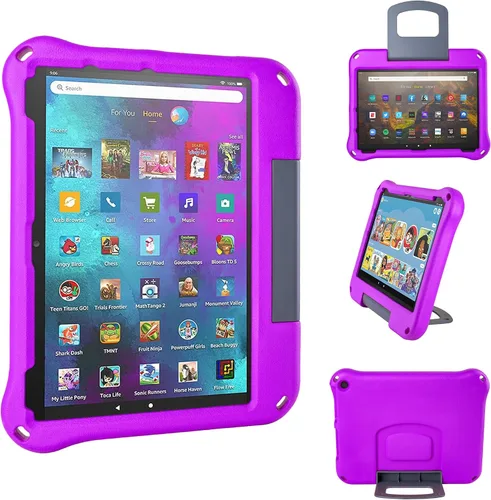 Vista 9 de 2023 10in Tablet Case for Kids,OQDDQO 10 case Light Weight Anti Slip Shockproof Kids Friendly Case Not Compatible ipad Tablet(Black)