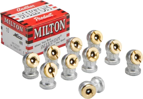 Vista 6 de Milton (699) Mandril de Aire de Cabeza de Bola Única de 1/4" - Paquete de 10