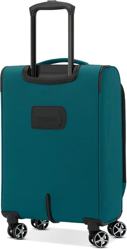 Vista 3 de Samsonite Saire LTE Softside - Maleta expandible con ruedas giratorias, Verde Pino, Saire Lte Softside - Equipaje extensible con ruedas giratorias