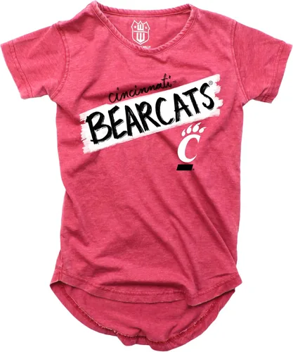 Vista 51 de Wes and Willy NCAA - Camiseta Burnout para niñas S/S
