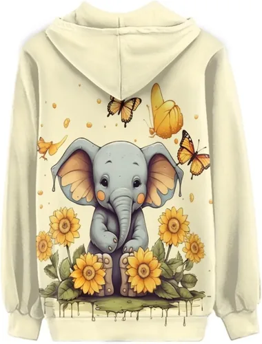 Vista 2 de Showudesigns Chaquetas de moda con cremallera para mujer, sudaderas y sudaderas de moda XS-5XL