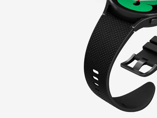 Vista 4 de Samsung Correa de tela híbrida clásica para Galaxy Watch4, M