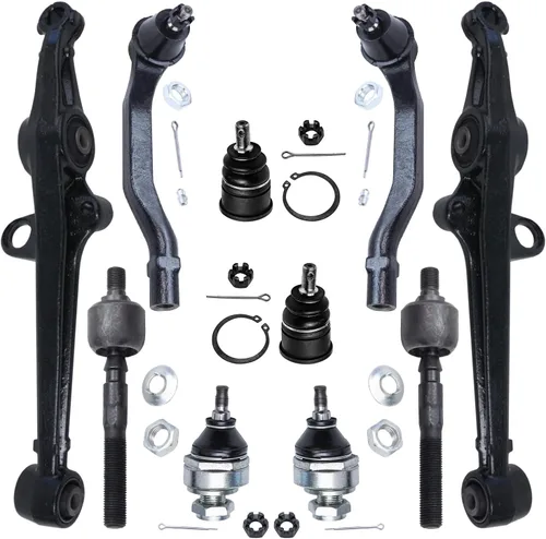 Vista 103 de Detroit Axle - Kit de suspensión frontal de 10 piezas para Dodge Avenger 2008-2014, Chrysler Sebring 2007-2010, 2 brazos de control inferiores, 2