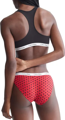 Vista 3 de Calvin Klein - Calzones de algodón de corte bikini para mujer