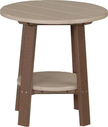 Vista 20 de LuxCraft Mesa auxiliar Deluxe - Disponible en 35 colores multicolor (Antique Mahogany)