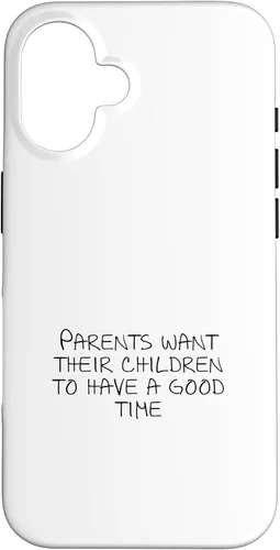 Vista 28 de Parents want their children to have a good time Case for iPhone XR