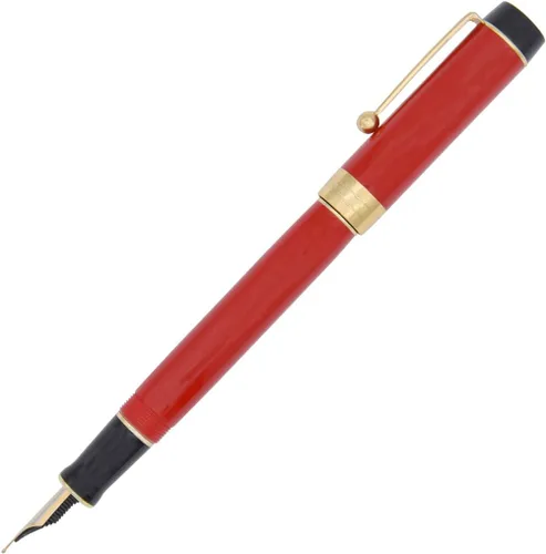 Vista 9 de Gullor Pluma estilográfica ligera en caja de regalo, incluye convertidor, barril de resina, color A